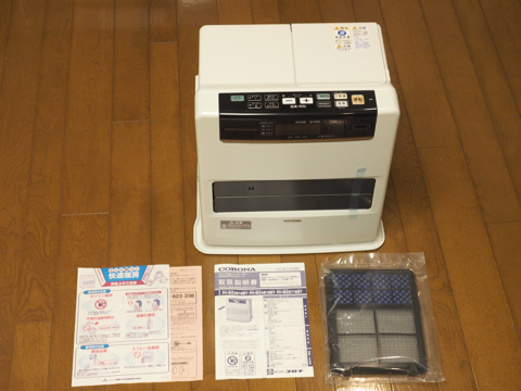 コロナ(CORONA) 石油ファンヒーター FH-WZ3616BY のレビュー:画像7