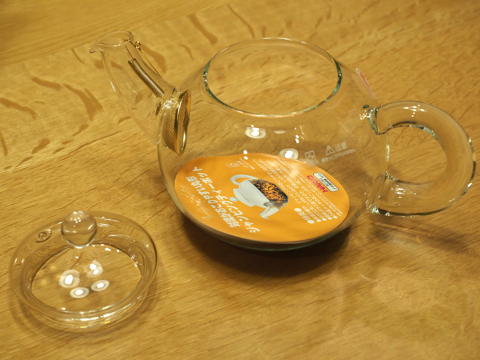 HARIO (ハリオ) ジャンピング ティー ポット 2人用 500ml JP-2 のレビュー:画像3