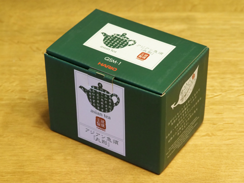 HARIO (ハリオ) アジアン急須 丸形 QSM-1 のレビュー:画像1
