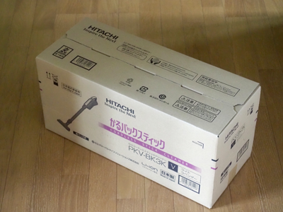日立 コードレス式 スティッククリーナー PKV-BK3K のレビュー:画像1