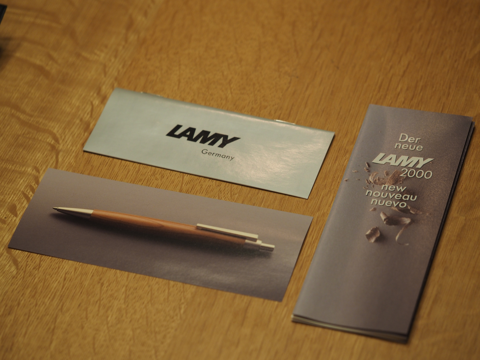 LAMY 2000 TAXUS (ボールペン) のレビュー:画像5