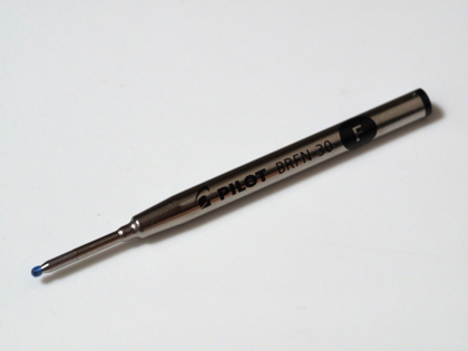 LAMY 2000 TAXUS (ボールペン) で Pilot BRFN-30 の替え芯を利用する:画像2