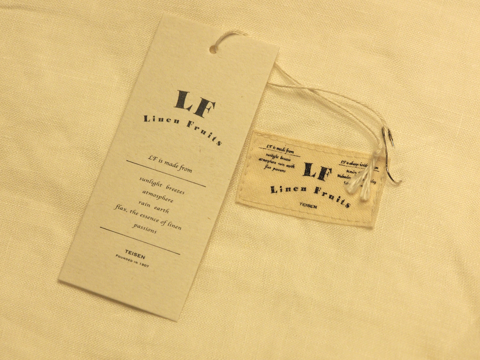 Linen Fruits (リネンフルーツ) ボックスシーツ シングル のレビュー:画像3