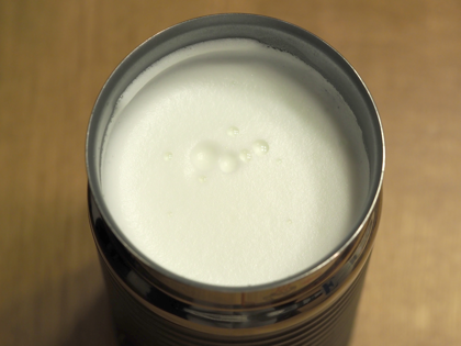 Nespresso エアロチーノ3 のレビュー:画像15