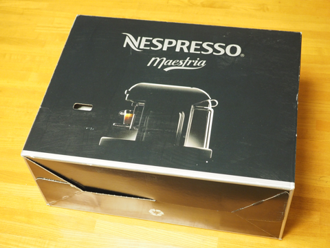 Nespresso Maestria (マエストリア) C500RE のレビュー:画像2