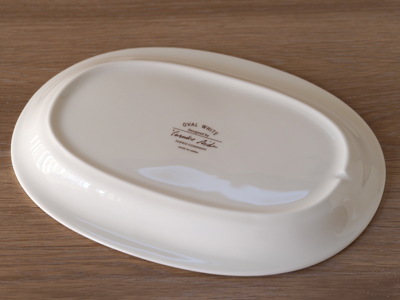 NIKKO(ニッコー) 會田雄亮 Oval White 23cmプレート のレビュー:画像4