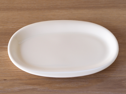 NIKKO(ニッコー) 會田雄亮 Oval White 23cmプレート のレビュー:画像6