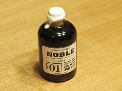 NOBLE（ノーブル）01 バレルエイジドメープルシロップ のレビュー:画像2