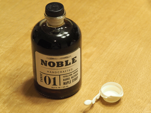 NOBLE（ノーブル）01 バレルエイジドメープルシロップ のレビュー:画像3