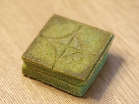 PRESS BUTTER SAND 宇治抹茶のレビュー:画像4