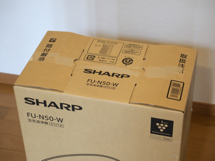 SHARP 空気清浄機 FU-N50 のレビュー:画像2