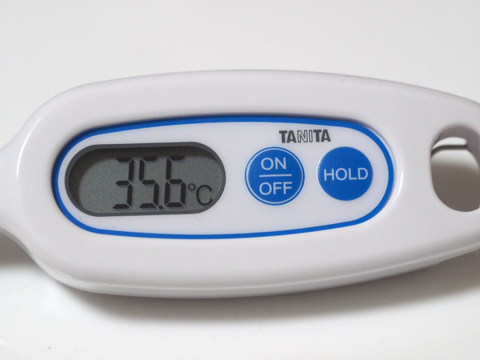 TANITA デジタル温度計 TT-508-WH のレビュー:画像8