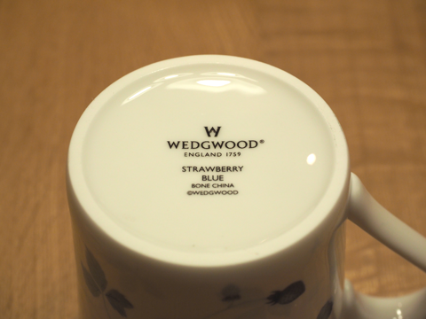 WEDGWOOD ストロベリー ブルー マグ のレビュー:画像8