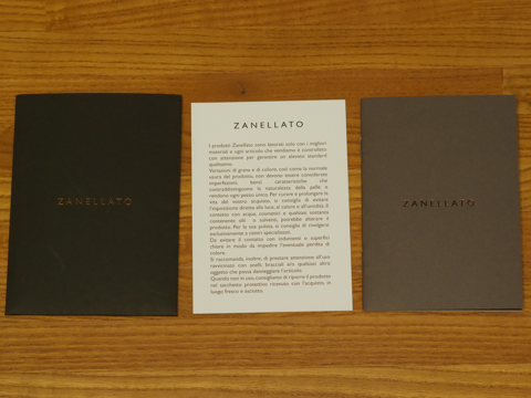 Zanellato メッセンジャーバッグ　POSTINA L LINEA ARMATURA COL.NERO のレビュー:画像16