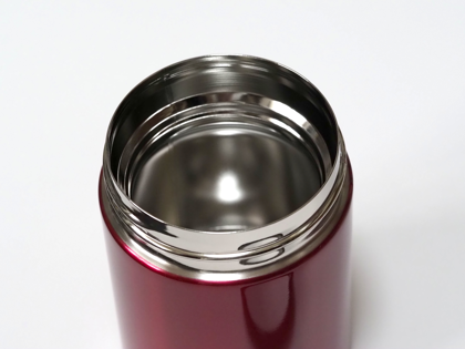象印 ステンレスフードジャー 450ml クリアレッド SW-HC45-R のレビュー:画像9