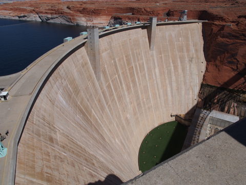 グレンキャニオンダム (Glen Canyon Dam) と パウエル湖 の体験記と写真:画像7