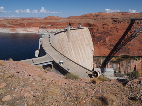 グレンキャニオンダム (Glen Canyon Dam) と パウエル湖 の体験記と写真:画像11