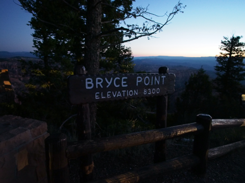 ブライスポイント (Bryce Point) の体験記と写真:画像2
