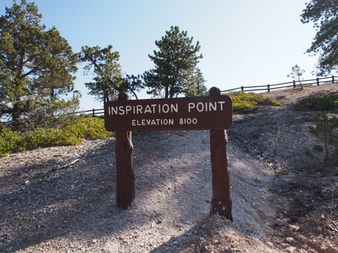 インスピレーションポイント (Inspiration Point) の体験記と写真:画像2