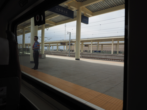 中国鉄路高速(CRH) 蘭新線第二複線 トルファン～柳園 の体験記と写真:画像28