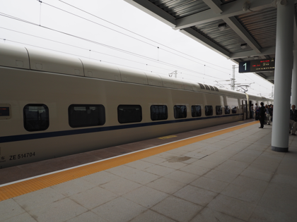 中国鉄路高速(CRH) 蘭新線第二複線 トルファン～柳園 の体験記と写真:画像61