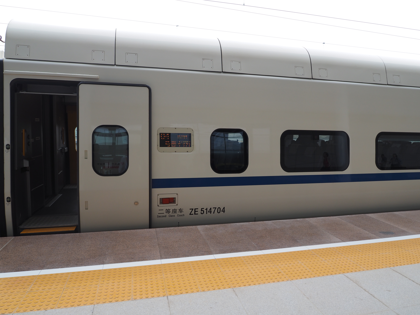 中国鉄路高速(CRH) 蘭新線第二複線 トルファン～柳園 の体験記と写真:画像62