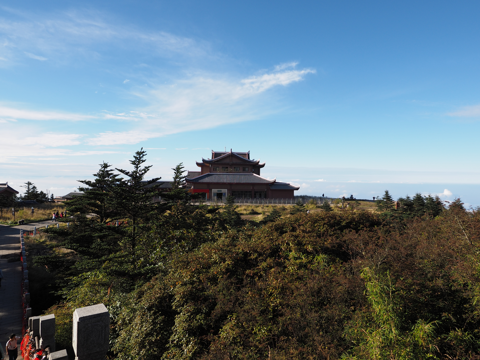 峨眉山 金頂 の体験記と写真:画像81