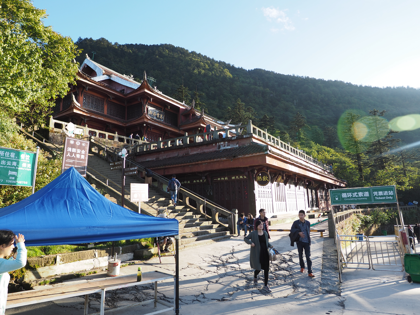 峨眉山 金頂 の体験記と写真:画像91