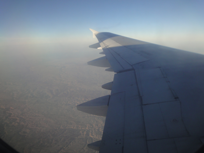 ルクソールからカイロへの飛行機便 - エジプト航空 A321:画像14