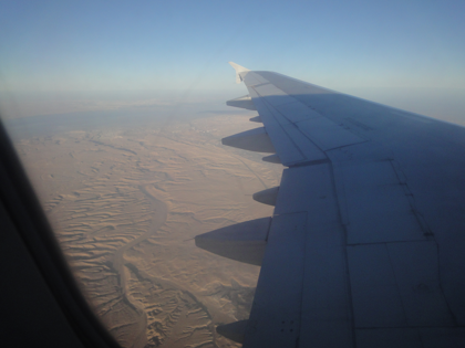 ルクソールからカイロへの飛行機便 - エジプト航空 A321:画像15