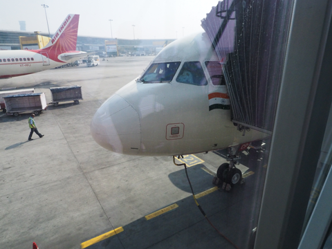 デリー (インド)からワーラーナシー (インド)への飛行機便 - エア・インディア A319:画像11