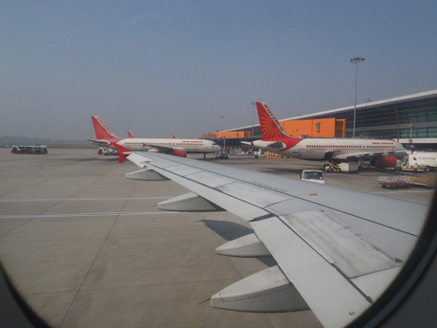 デリー (インド)からワーラーナシー (インド)への飛行機便 - エア・インディア A319:画像14