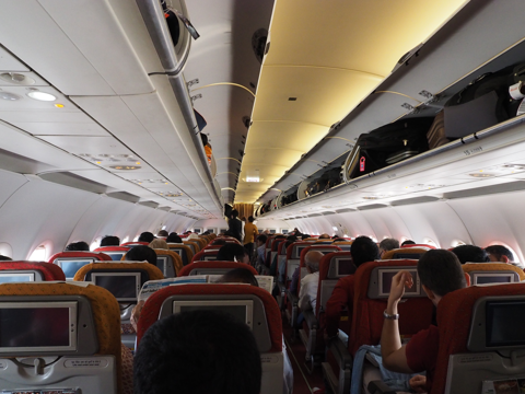 デリー (インド)からワーラーナシー (インド)への飛行機便 - エア・インディア A319:画像15