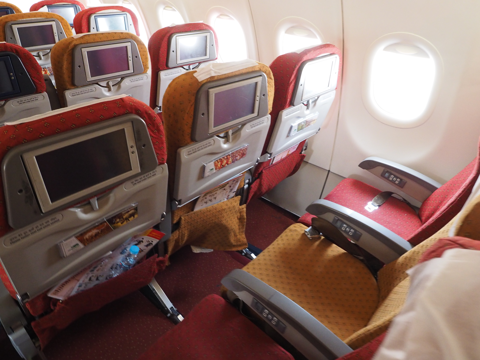デリー (インド)からワーラーナシー (インド)への飛行機便 - エア・インディア A319:画像12