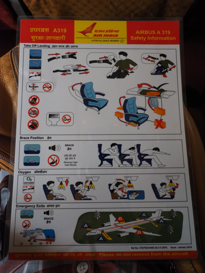 デリー (インド)からワーラーナシー (インド)への飛行機便 - エア・インディア A319:画像16