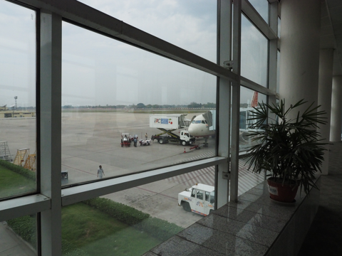 ワーラーナシー (インド)からアグラ (インド)への飛行機便 - エア・インディア A319:画像17