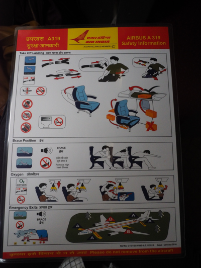 ワーラーナシー (インド)からアグラ (インド)への飛行機便 - エア・インディア A319:画像20