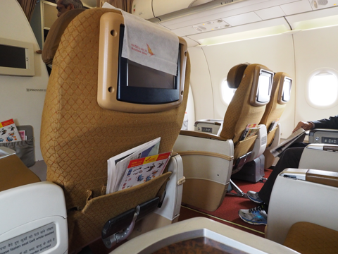ワーラーナシー (インド)からアグラ (インド)への飛行機便 - エア・インディア A319:画像21