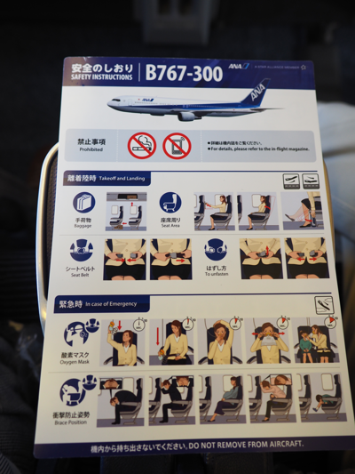 成都 (中国)から成田 (東京)への飛行機便 - 全日空 B767-300:画像50