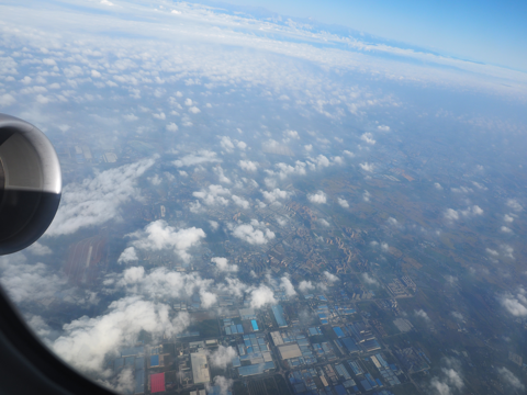 成都 (中国)から成田 (東京)への飛行機便 - 全日空 B767-300:画像61