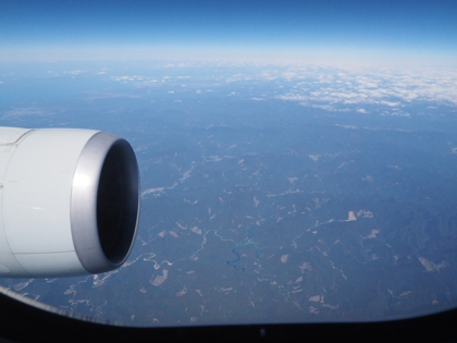 デリー (インド)から成田 (東京)への飛行機便 - 全日空 B767-300:画像73