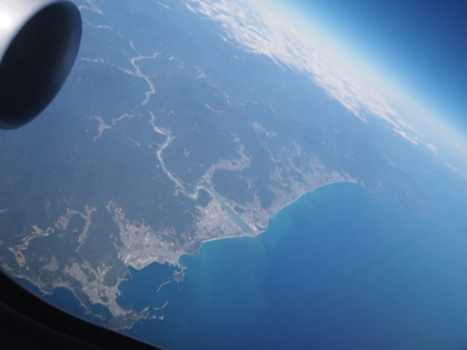 デリー (インド)から成田 (東京)への飛行機便 - 全日空 B767-300:画像74