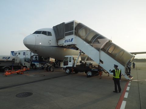 成田 (東京)からデリー (インド)への飛行機便 - 全日空 B767-300:画像27