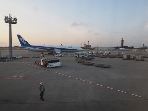 成田 (東京)からデリー (インド)への飛行機便 - 全日空 B767-300:画像38