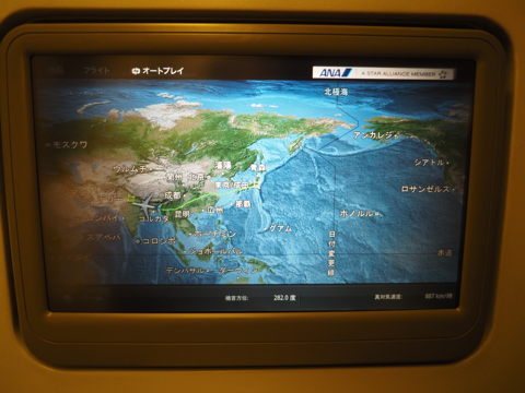 成田 (東京)からデリー (インド)への飛行機便 - 全日空 B767-300:画像77