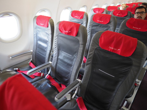 ウィーン (オーストリア) から ミュンヘン (ドイツ)への飛行機便 - オーストリア航空 Aurbus A320 (フライトレポート・飛行時間):画像25