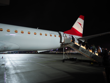フランクフルト (ドイツ) から グラーツ (オーストリア)への飛行機便 - オーストリア航空 Embraer 195:画像16
