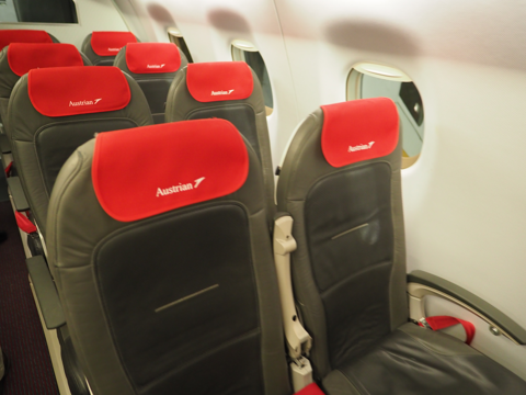 フランクフルト (ドイツ) から グラーツ (オーストリア)への飛行機便 - オーストリア航空 Embraer 195:画像24