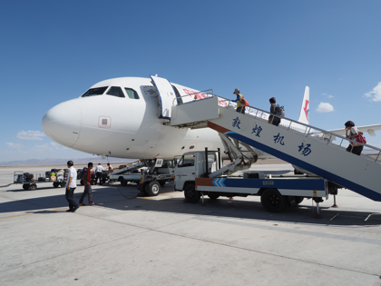 敦煌 (中国)から西安 (中国)への飛行機便 - 中国東方航空 A320:画像12
