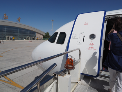 敦煌 (中国)から西安 (中国)への飛行機便 - 中国東方航空 A320:画像14